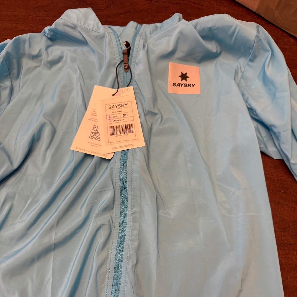 SaySky Flow Jacket - Blue XS NWT